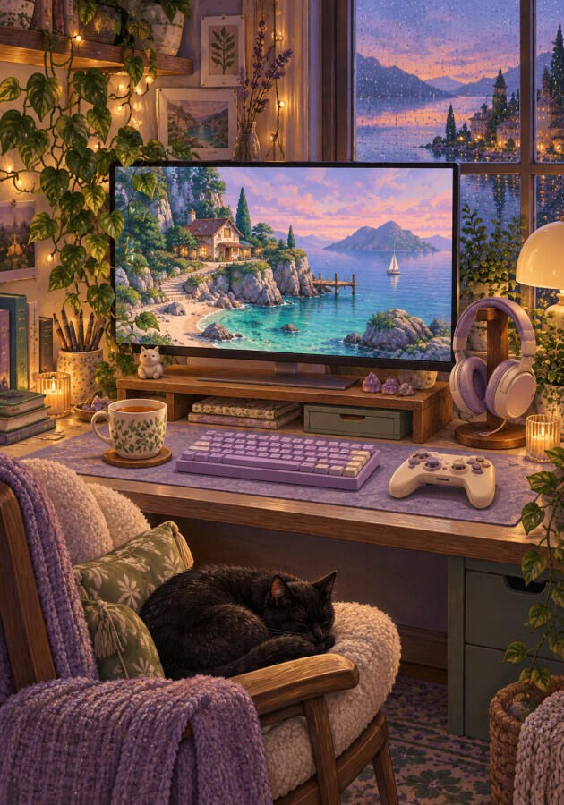 Full front cover of Cozy Co-op planner