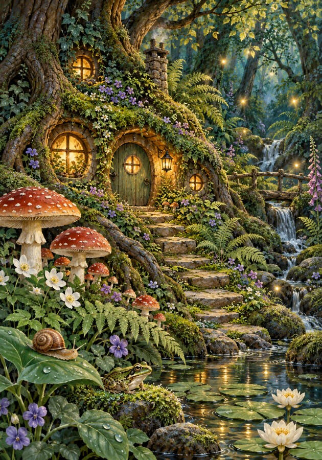 Full front cover of Tiny Forest, Big Plans planner